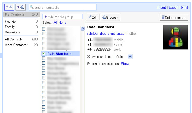 Google Contacts