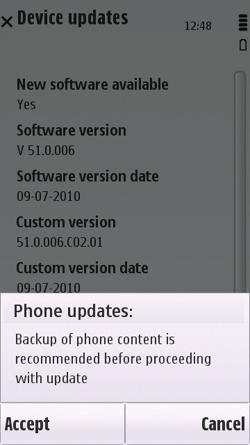 Nokia 5800 Firmware 52