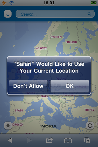 Nokia Maps on iPhone