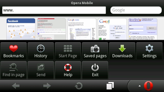 Opera Mobile 11 img-1