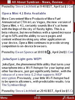 Opera Mini 4.1