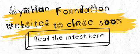 Symbian Foundation website closure