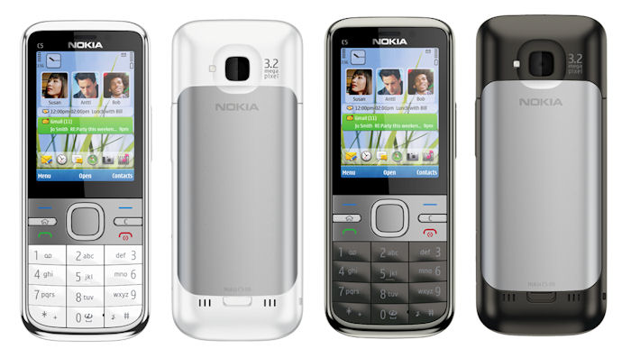 Included in the box: Nokia C5-00, Nokia 2GB microSD Card (MU-37), Nokia 