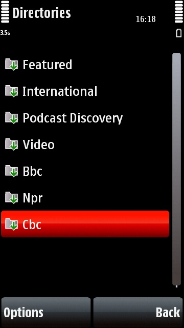 Podcasting directories