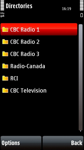 CBC podcast directory