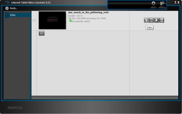 internet tablet video converter
