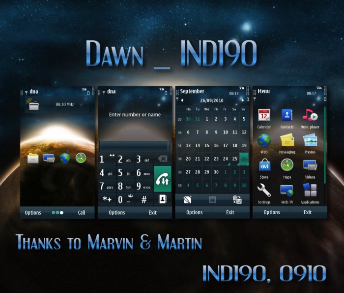 Dawn theme