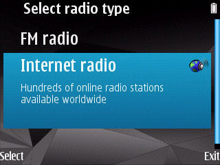 E72 firmware internet radio