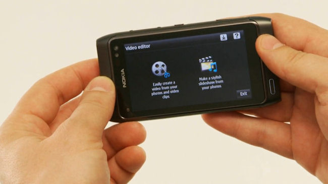 Nokia N8 Video Editor