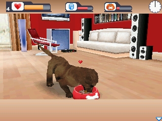 Screenshot from Dogz for N-Gage