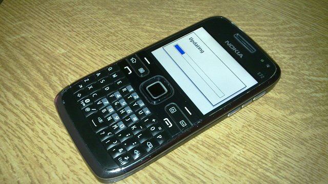 E72 self-updating
