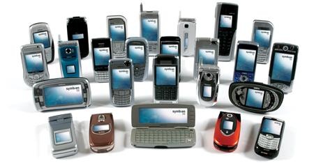 Lots of Nokias