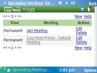 Nokia easy meet