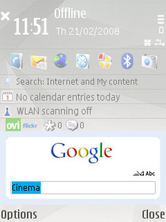 Google search client