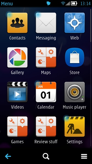 Holo theme