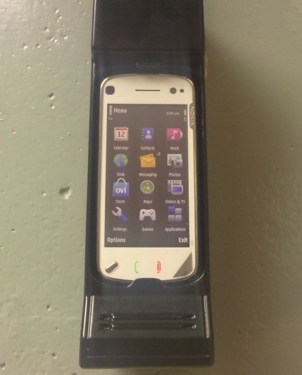 Nokia N97 fitted in Cityman