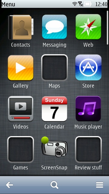 Screenshot, iStyle