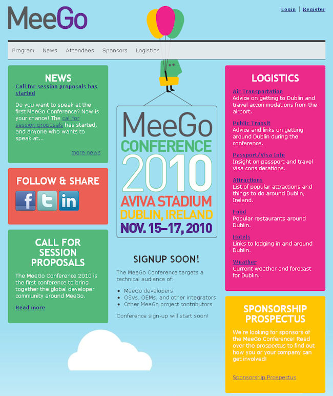 MeeGo conference site
