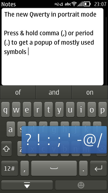 qwerty popup