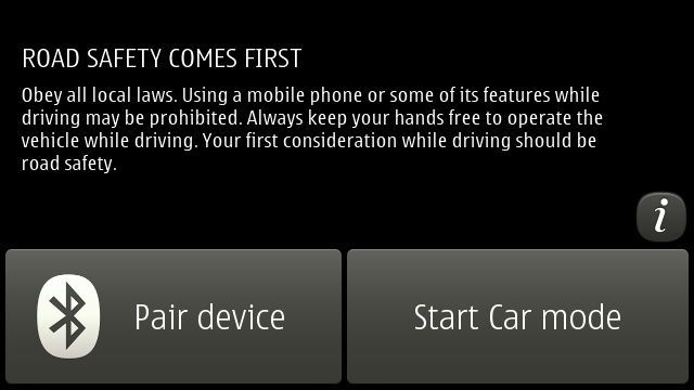 Nokia Car mode