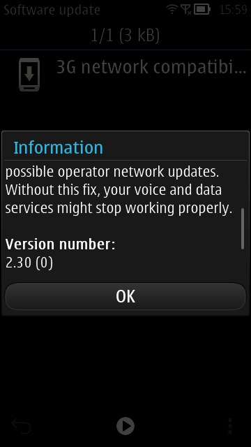 Screenshot, network fix