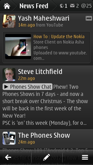 Screenshot, Gravity beta