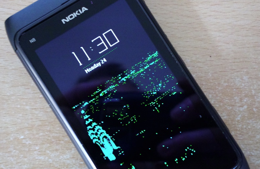 N8 Sleeping Screen