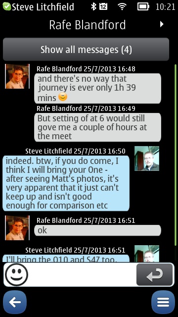 Skype in action