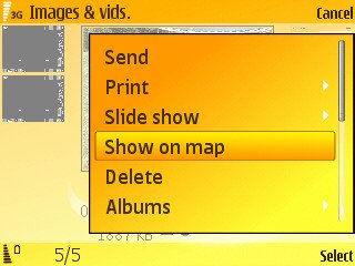 Screenshot, in Gallery