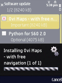 Ovi Maps 3.3 N86