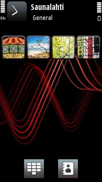 Nokia 5800 default wallpaper