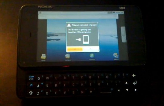 Android on the N900