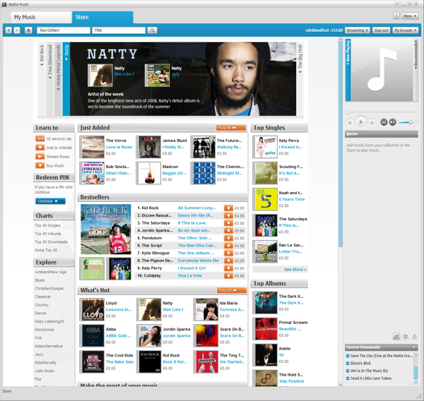 Nokia Music Store
