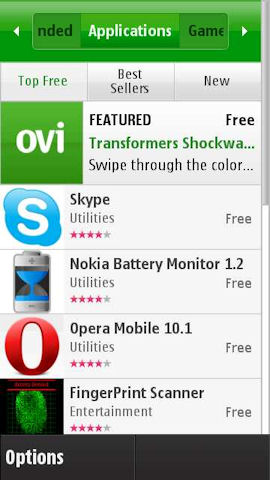 Download Ovi Store For Symbian S60