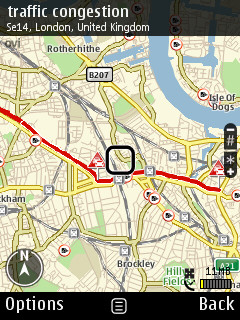 Ovi Maps Traffic