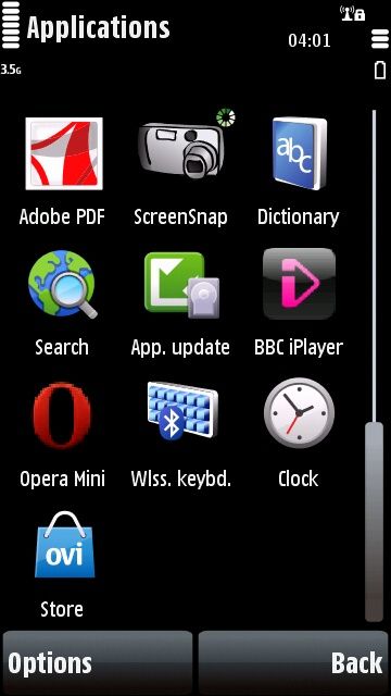 Nokia 5233 Applications  Sites