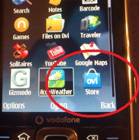 Ovi Store icon