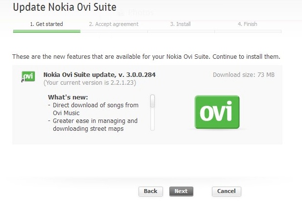 Ovi Suite 3.0