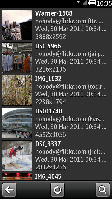 Flickr example