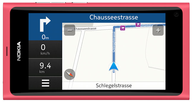 Nokia Car Mode screenshots