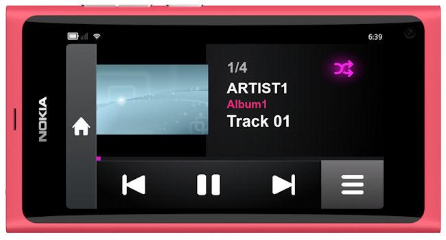 Nokia Car mode Music