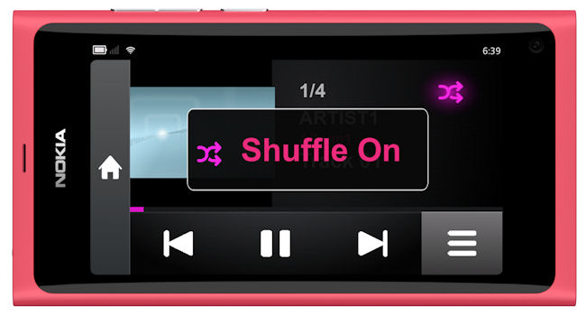 Nokia Car mode Music