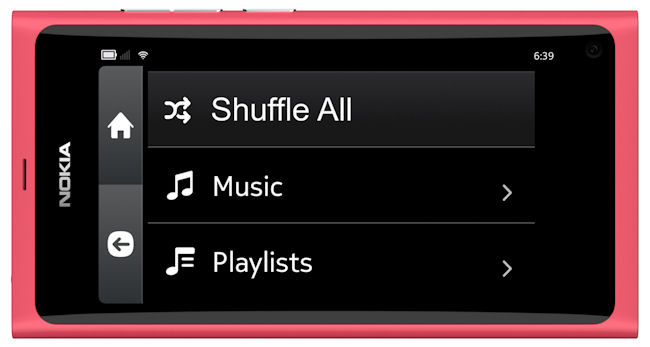 Nokia Car mode Music