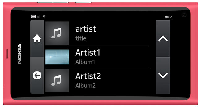 Nokia Car mode Music