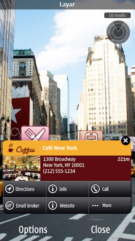 Layar AR view