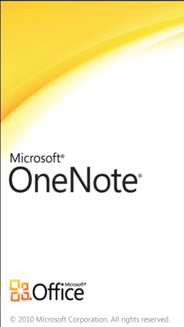 OneNote on Symbian Belle
