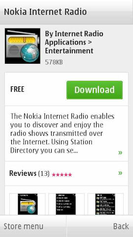 Nokia Internet Radio