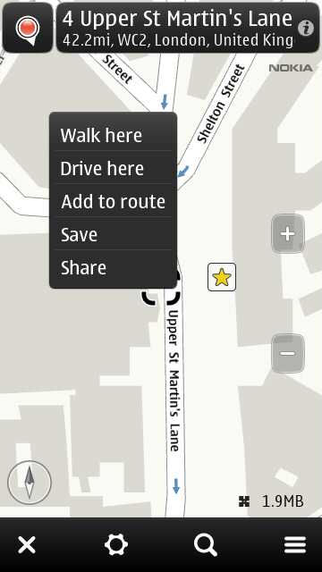 Nokia Maps Suite 2.0 screenshot