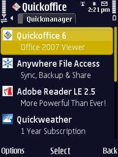 Quickoffice 6 upgrade