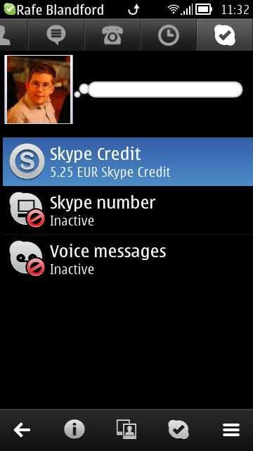 Skype for Nokia Belle